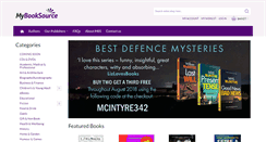 Desktop Screenshot of mybooksource.com